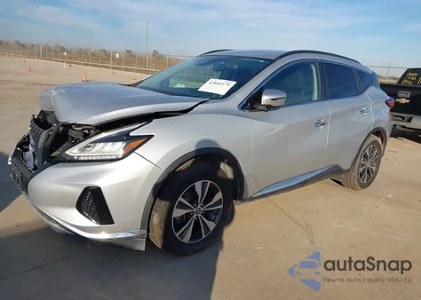 2020 Nissan Murano Sv Intelligent Awd z USA, uszkodzony, nr VIN 5N1AZ2BS1LN149220